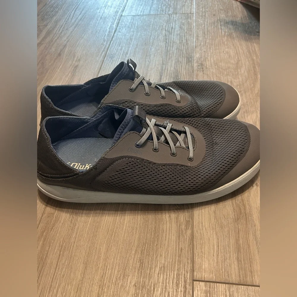 OluKai Moku Pae Slip In Boat Shoe Size 13 Casual Ocean Vacation